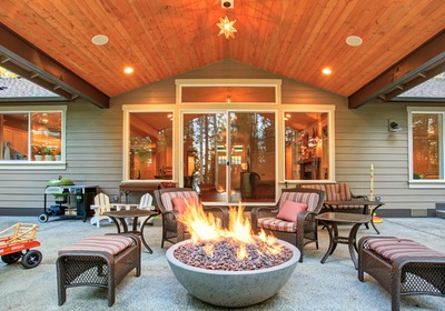 Enjoying Your Outdoor Living Areas in the Fall